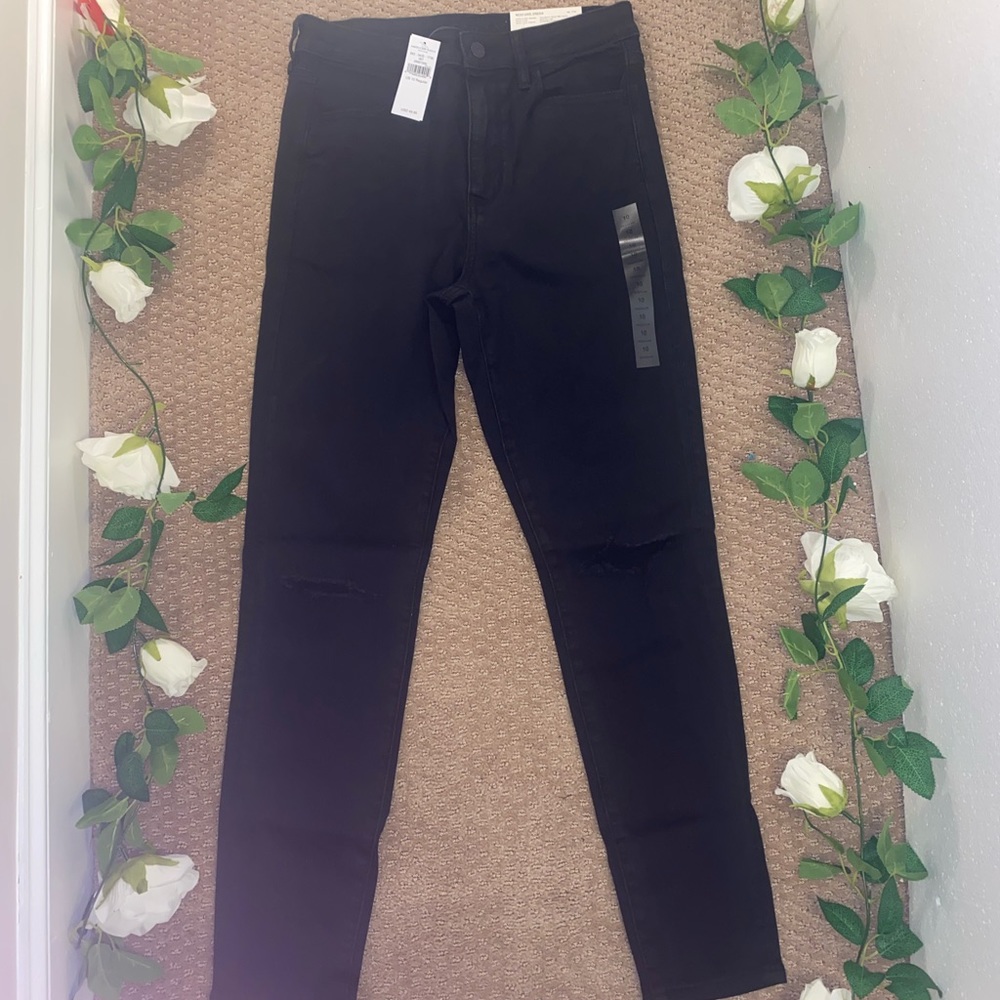 American Eagle Ne(x)t Level Stretch Slash Super Hi-Rise Jegging Size 10 Regular